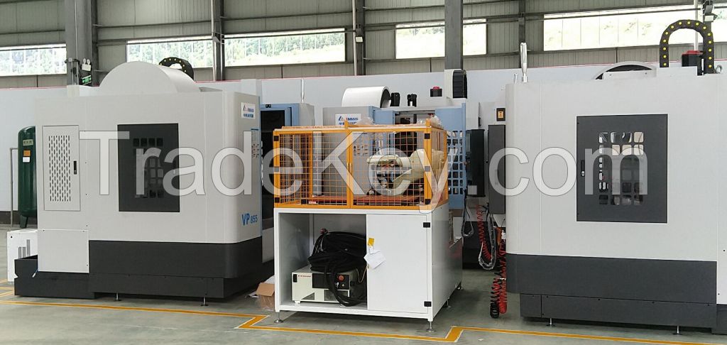 Double column machining centers, CNC automatic milling cell