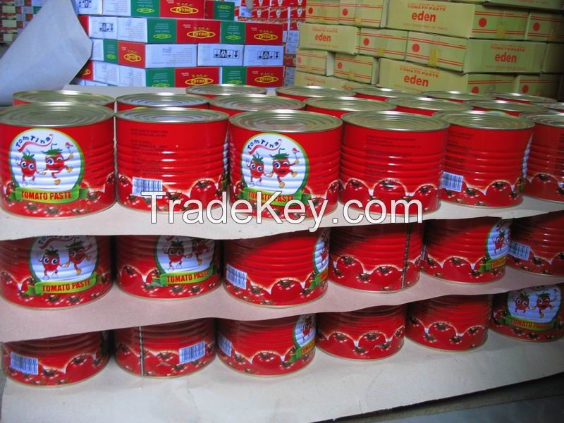 Easy Open Canned Tomato Paste