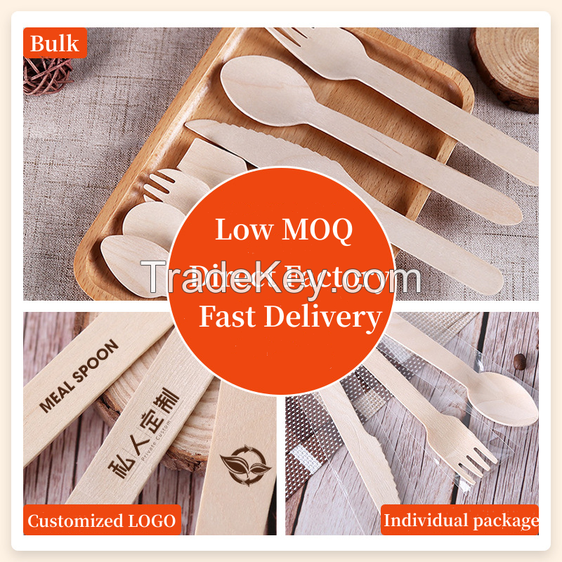 Direct Factory Price Disposable Wooden Cutlery