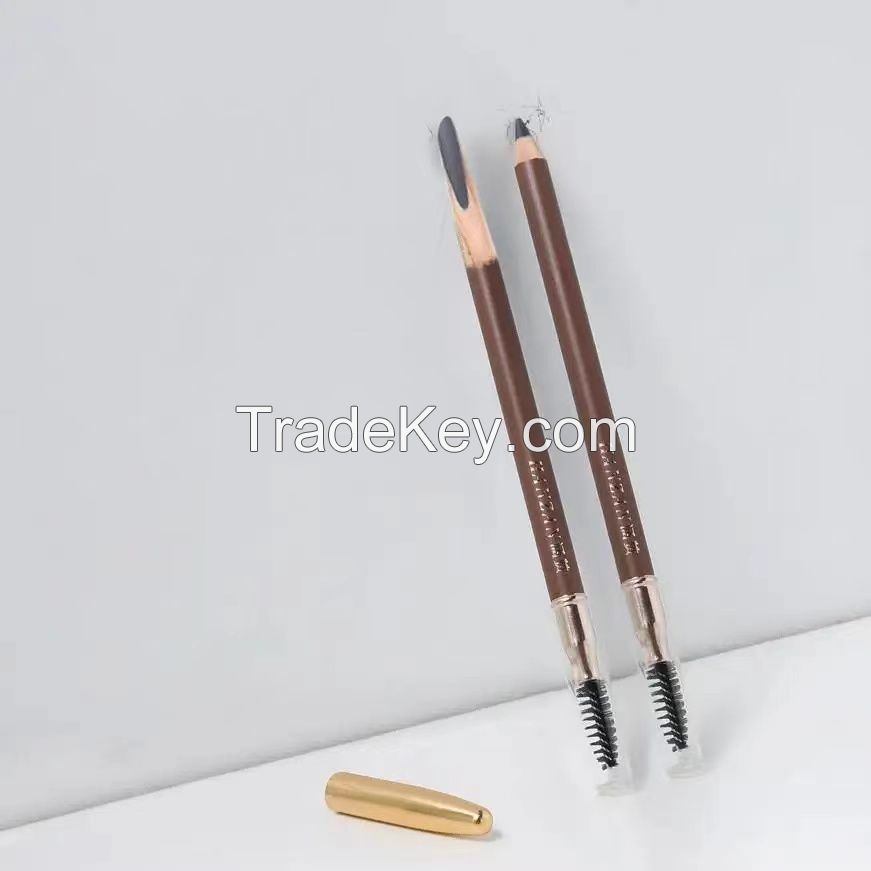 Tia three color waterproof eyebrow pencil