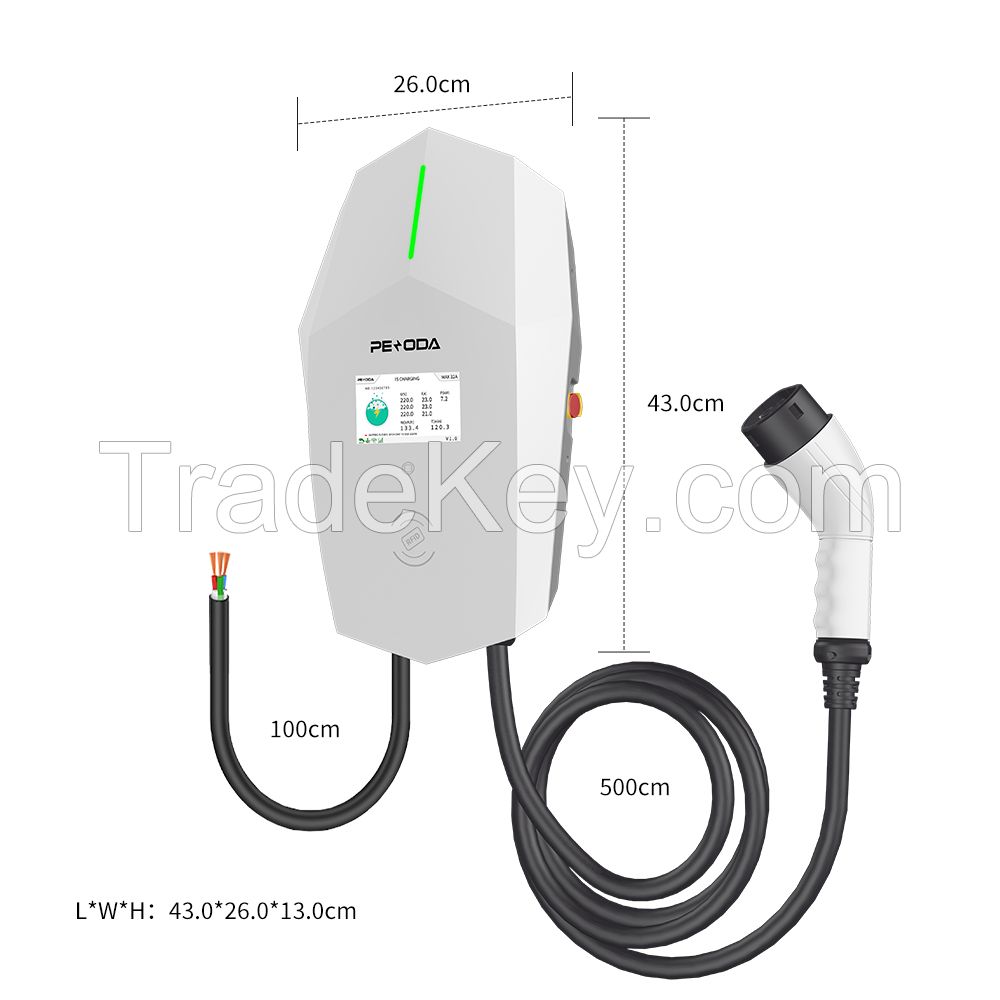 PAM Wall box ev charger box charging station