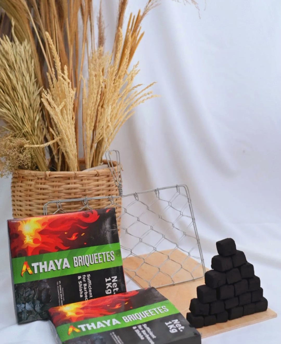 Coconut Shell Charcoal Briquettes