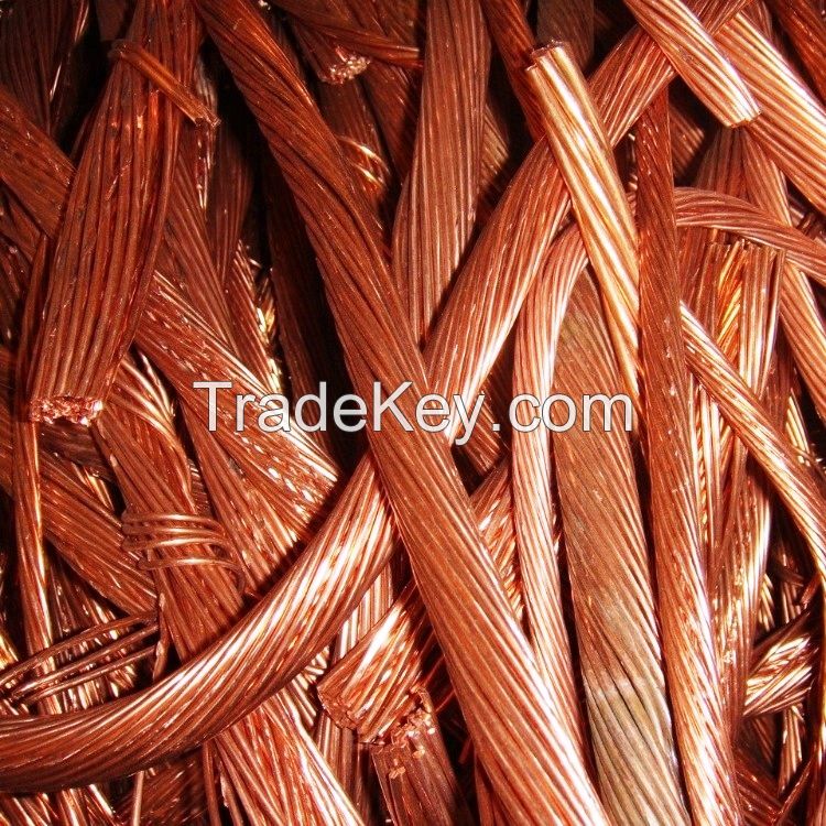 100% Good Quality Copper Wire Scrap 99.99%/Millberry Copper Scrap 99.99% for Sale