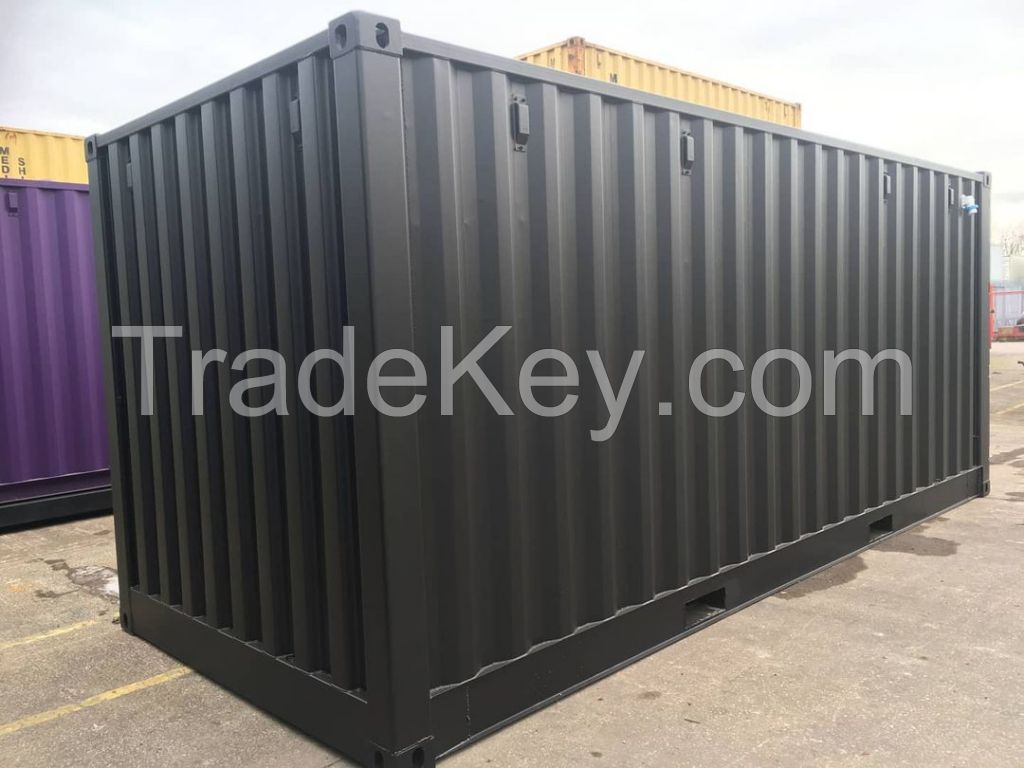 20' marine container side open container with side wall open opening metal shipping container 20 feet