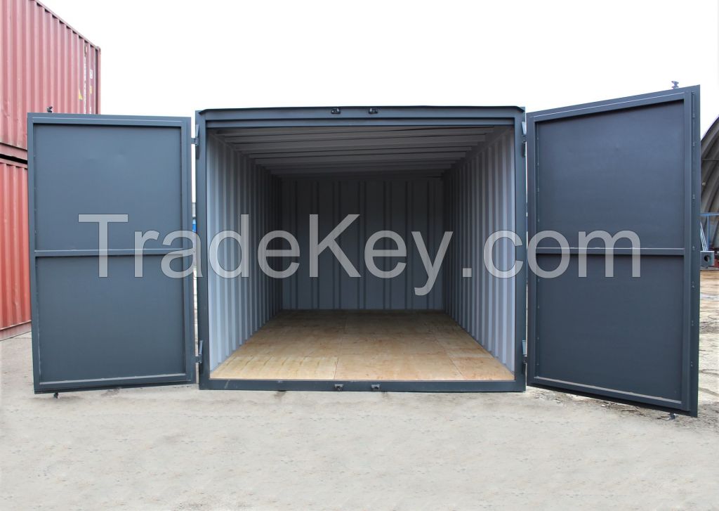 20' marine container side open container with side wall open opening metal shipping container 20 feet