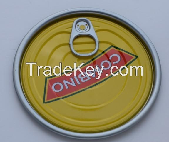 High Quality Tinplate Easy Open End Tin Can Lid