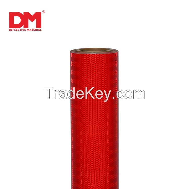 DM7600 Top Quality HIP reflective film For Guidance Signs Outdoor Use Traffic Signs