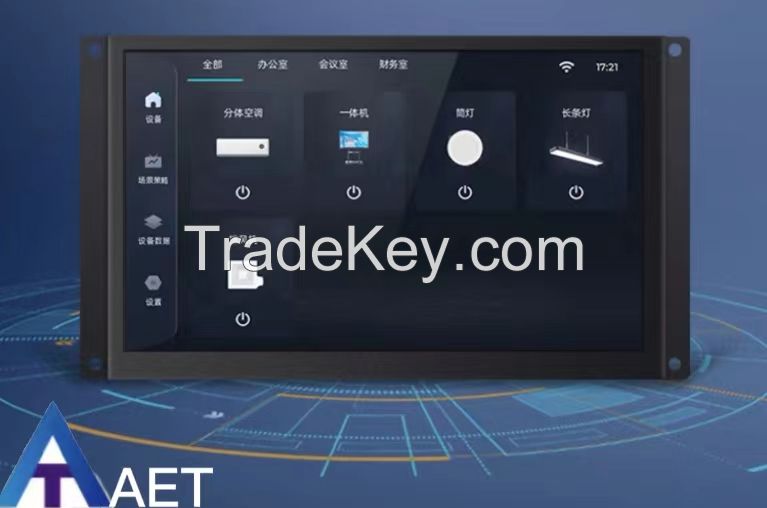 Capacitive touch screen AET customized services touch screen portable screen  easy to install top techenology