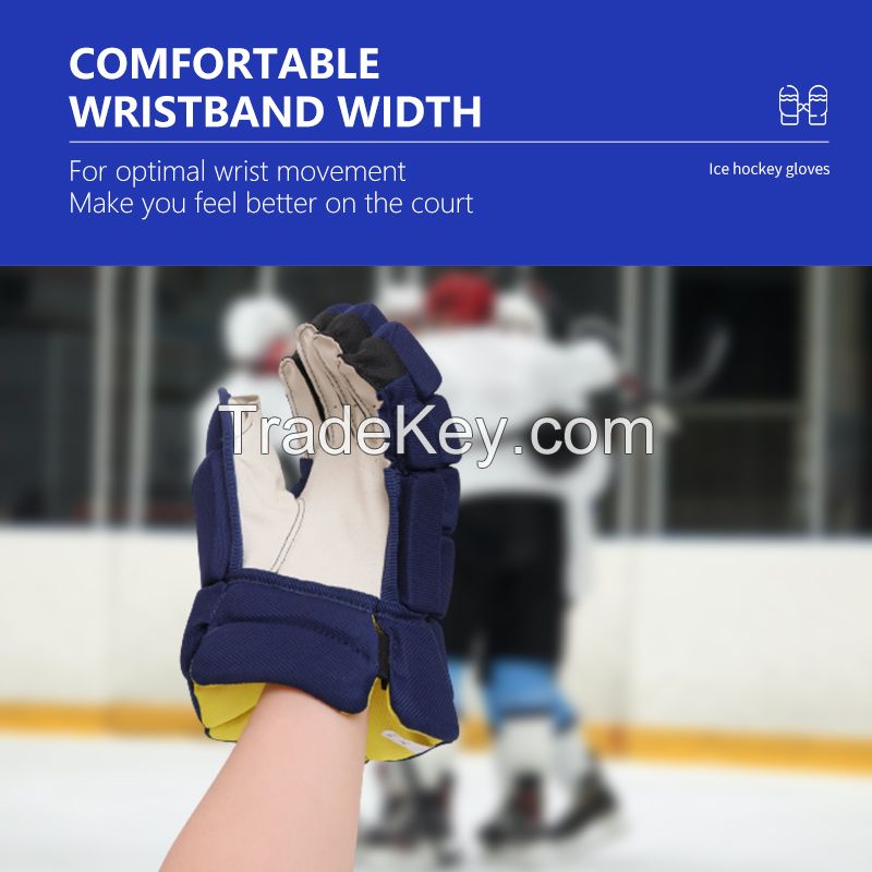 Gloves Ice Hockey Protector Adult Children Ice Hockey Hockey Gloves