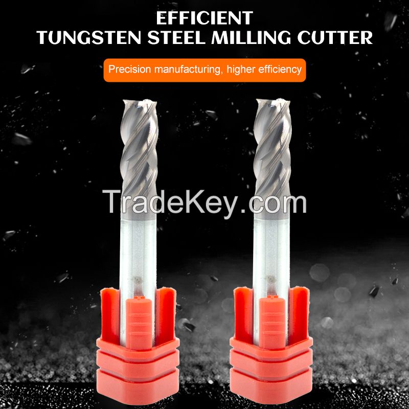 High gloss and high efficiency aluminum milling cutter