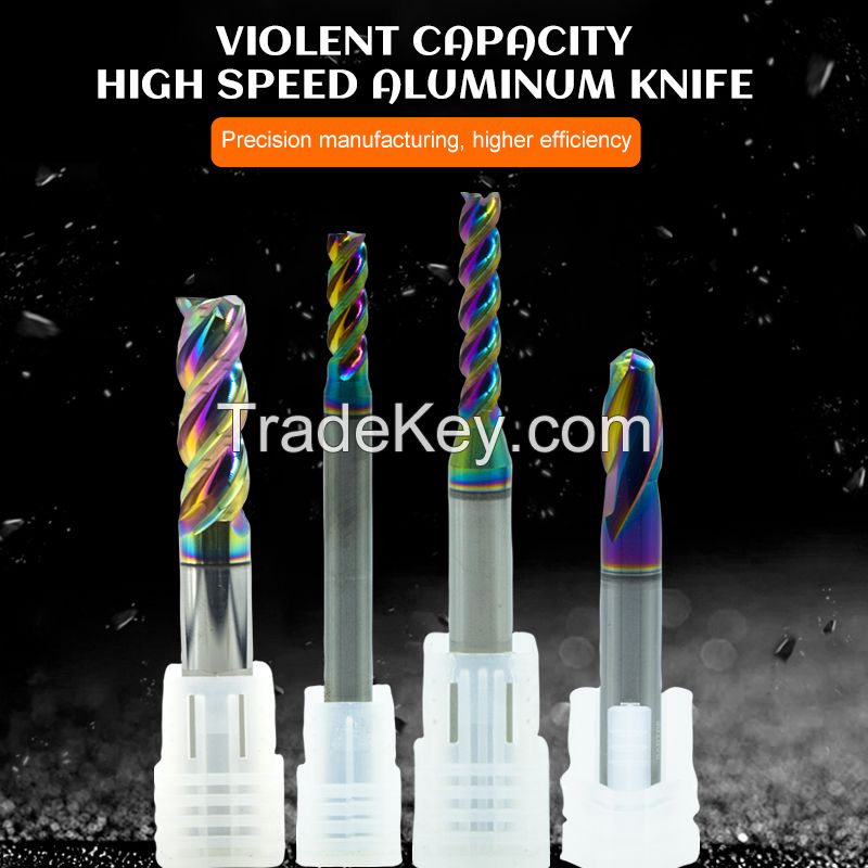 Seven colorful violence capacity speed up aluminum knife