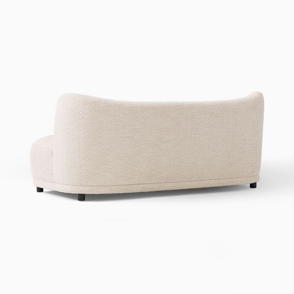 Yimi Modern Design Curvilinear Mella Sofa  70''