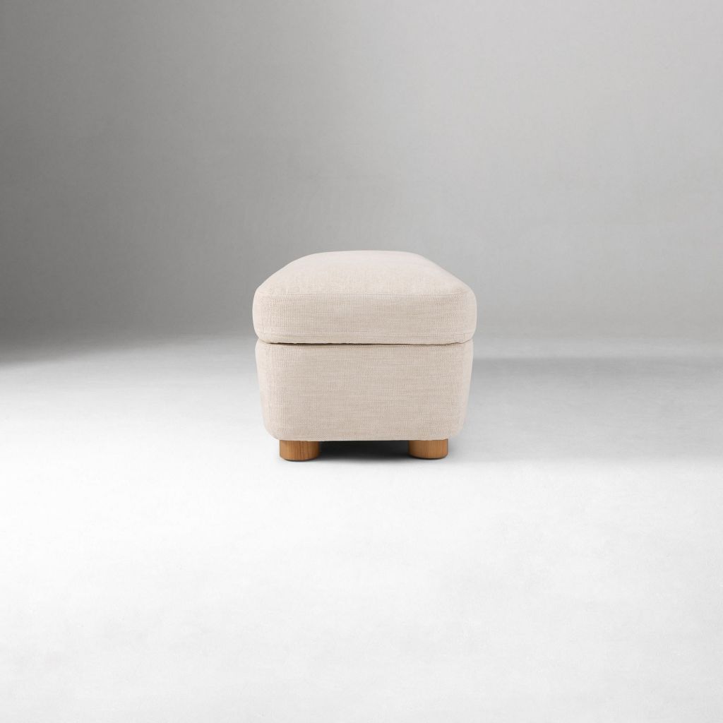Yimi - Leroy Fabric Storage Bench