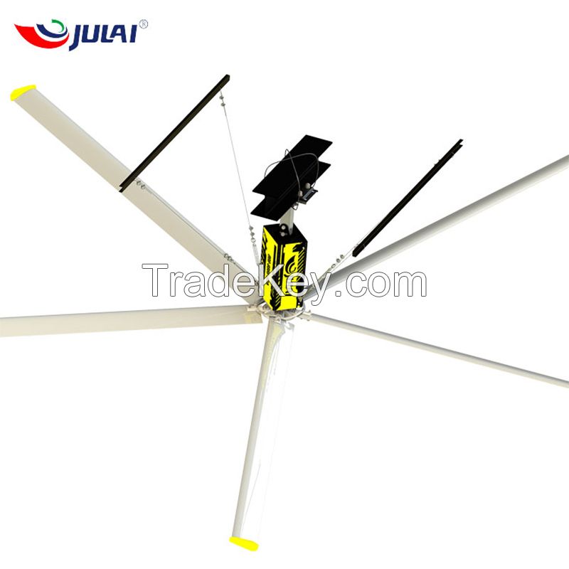 Julai King Hvls Industrial Ceiling Fan Large Ventilating Industrial Overhead Fan