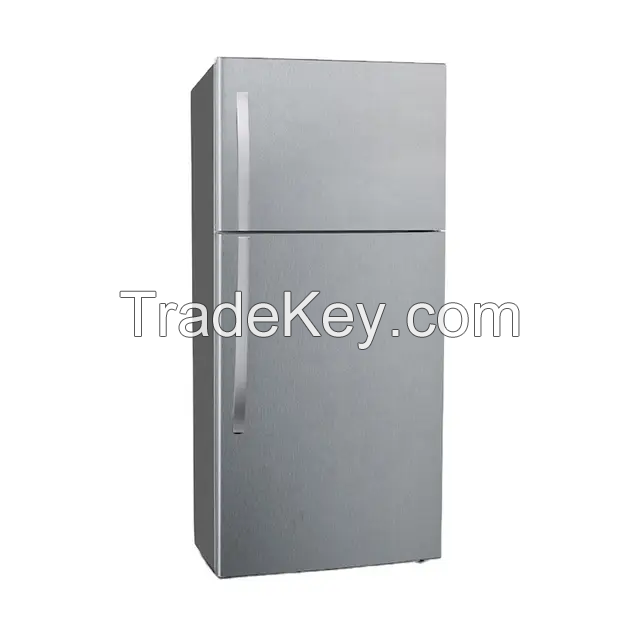 Double Door Home Hotel Top Freezer Fridge Refrigerator