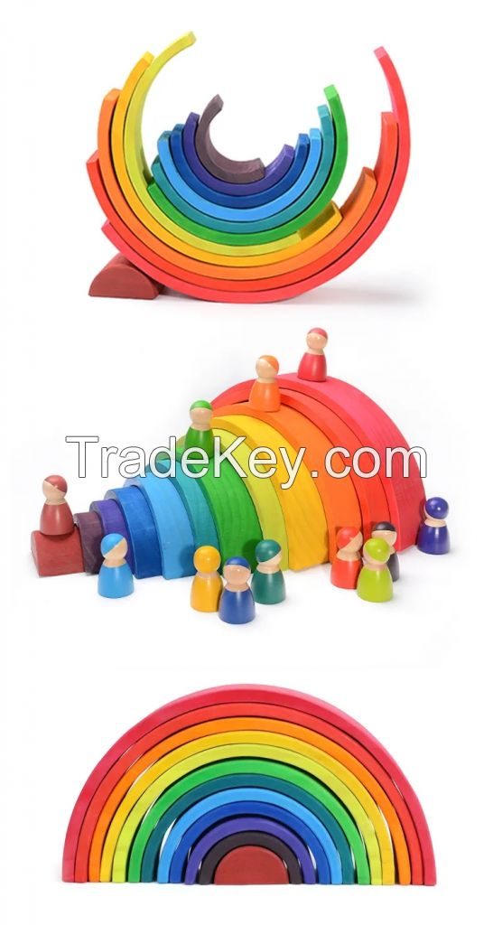 Rainbow Wooden Toys