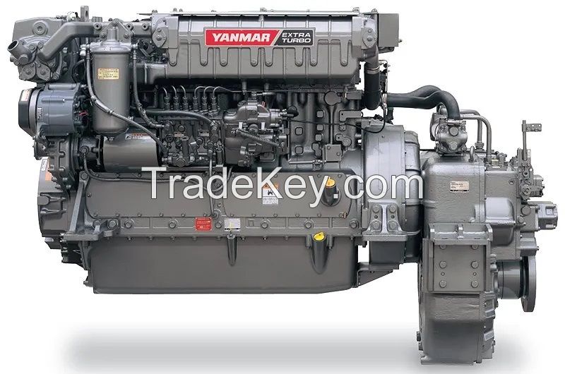 Used Yan-mar 6HA2M-WHT 350HP boat engine marine engine Diesel Engine Inboard Engine Like new