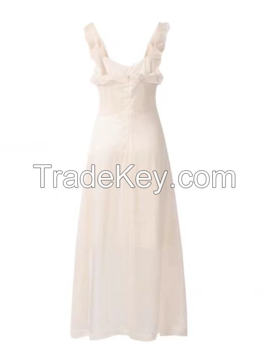 Niche thin sweet senior sense dress