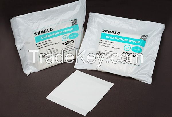 Cleanroom polyester wiper