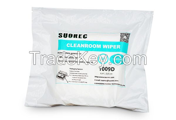 Cleanroom polyester wiper