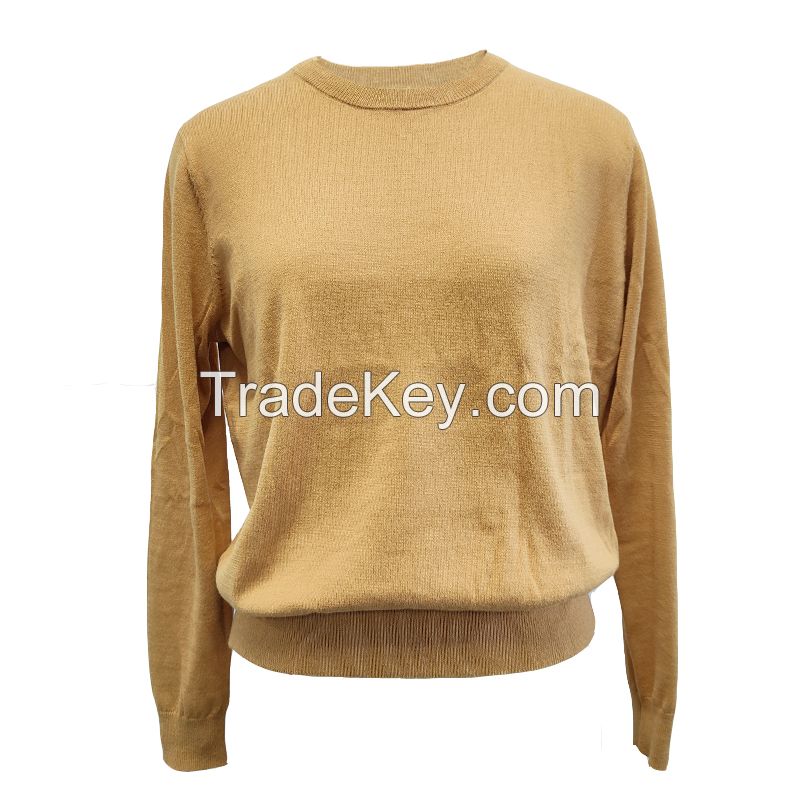 China Manufacturer sweater tricot femal cotton pullover