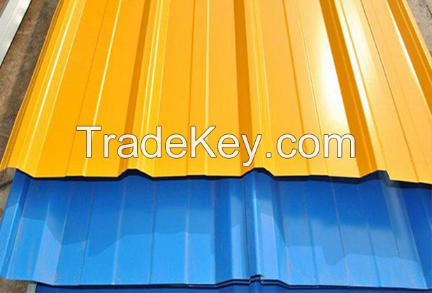 PPGI Corrugated Galvanized Sheet Zinc Aluminum Roof gi steel coil