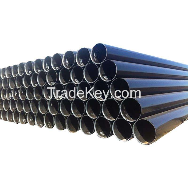 Prime quality hot rolled mild steel tubes ASTM A106/ A53 grade b schedule 40 black iron ms seamless carbon steel pipes/ tubes