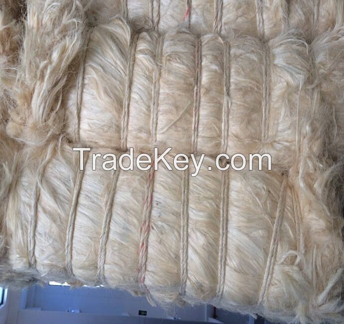 Grade A Flax Fiber/Sisal Fiber Gypsum Quality/ Fiber sisal