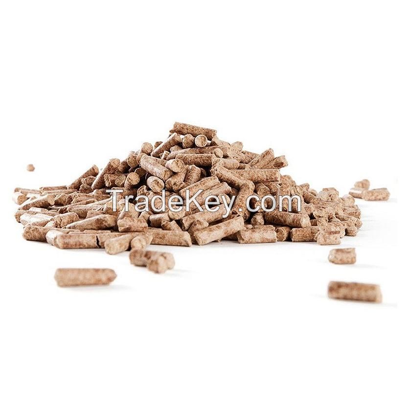 Wholesale Biomass Korean Pine Wood Pellet Fuel for Melting Aluminum & Heating Stoves, 4300-4850 Kcal/Kg