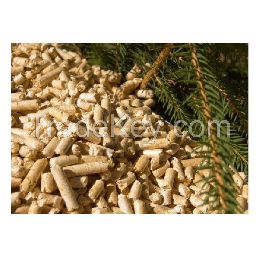 Wholesale Biomass Korean Pine Wood Pellet Fuel for Melting Aluminum & Heating Stoves, 4300-4850 Kcal/Kg