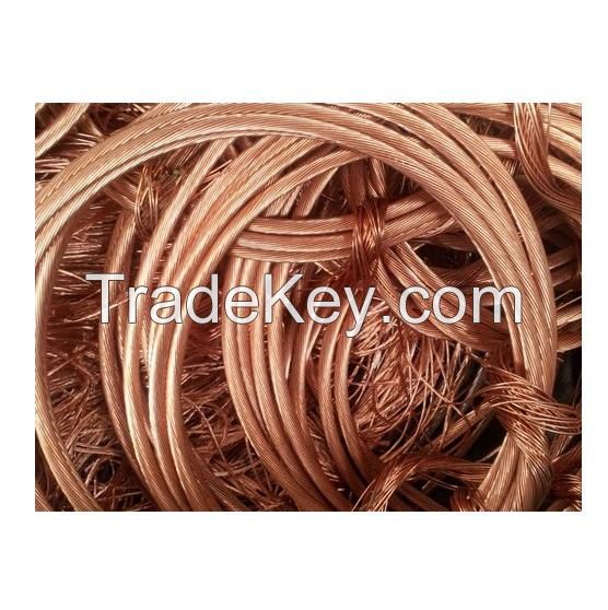 pure millbery copper copper scrap copper wire scraps 99.9%. for export