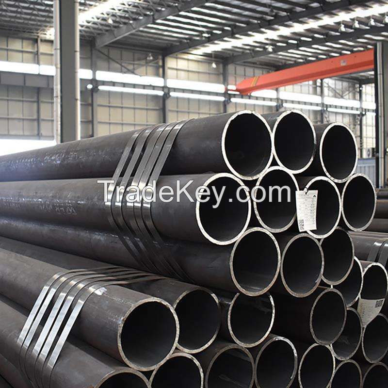 Tube S235JR S355J0 SAE4145 SAE4142 Structural steel Carbon steel pipes Hot Rolled Seamless Steel Pipes