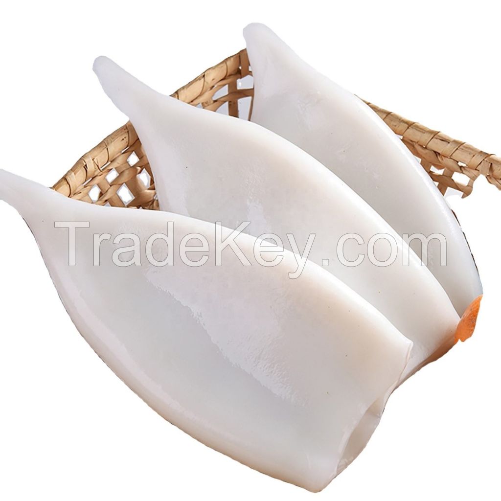 first grade roe high quality loligo frozen squid 5Kg/CTN Bulk Package frozen-giant-squid-fillets Fresh illex squid roe