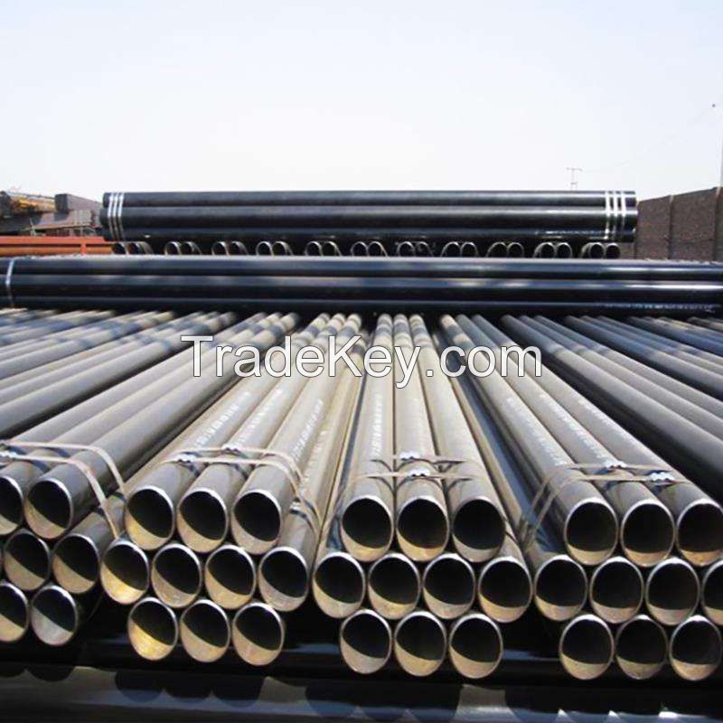 ASMT Black Hollow Section Carbon Steel Pipe CS Q235 Square Metal Tube hot rolled seamless Carbon Steel Tube