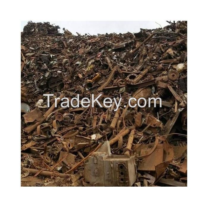 USED RAIL IRON METAL SCRAP/ USED RAIL HMS 1 &amp; 2 ... used rail scrap R50 R65/Bulk