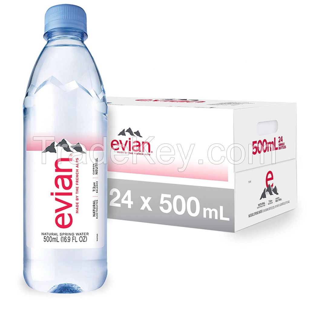 Wholesale Supplier of Evian Mineral Natural Water 330ml, 500ml, 1L, 1.5 L Bulk Quantity Ready For Export