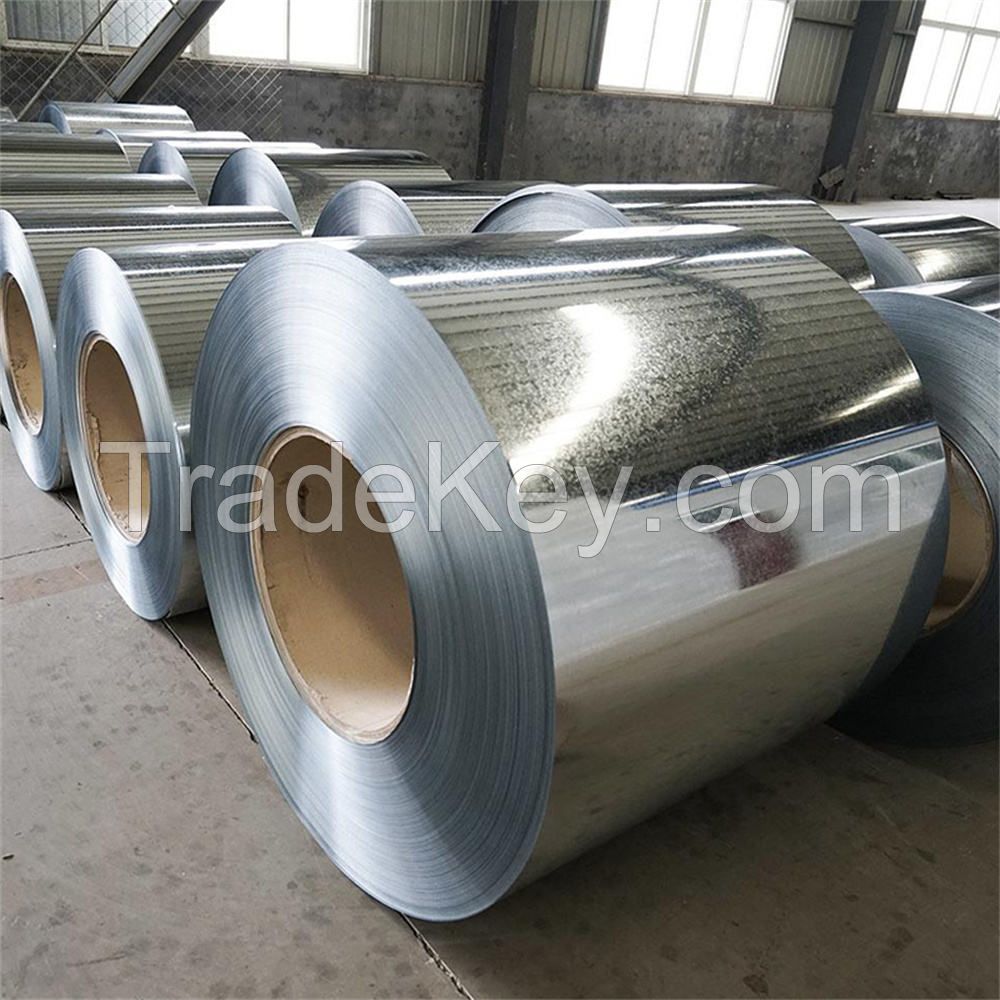 Factory Direct Selling SPCC Z100 Zinc Coating Hot Dipped Galvanized Steel Coil