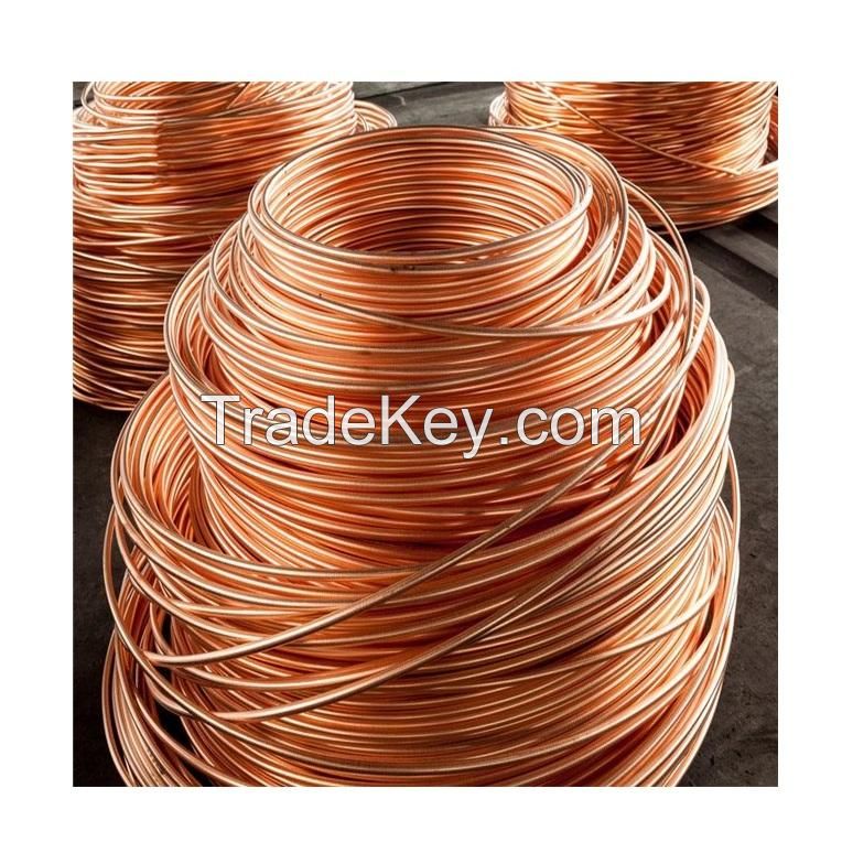 99.99% 99.97% Bare Bright Copper Wire Mill-berry Copper Cable Scrap From Factory