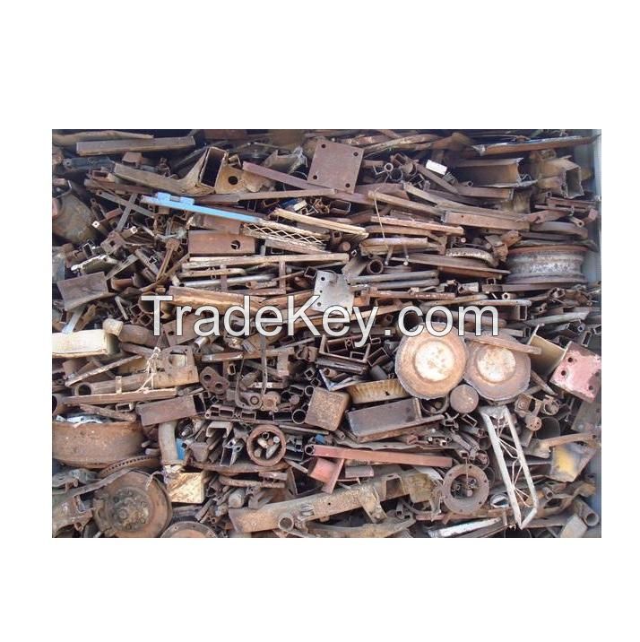 USED RAIL IRON METAL SCRAP/ USED RAIL HMS 1 &amp; 2 ... used rail scrap R50 R65/Bulk