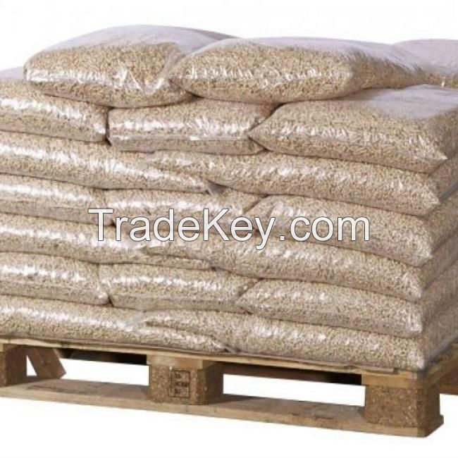 Premium White Pine Wood Pellets EN+A1 6mm Spruce Wood Pellets