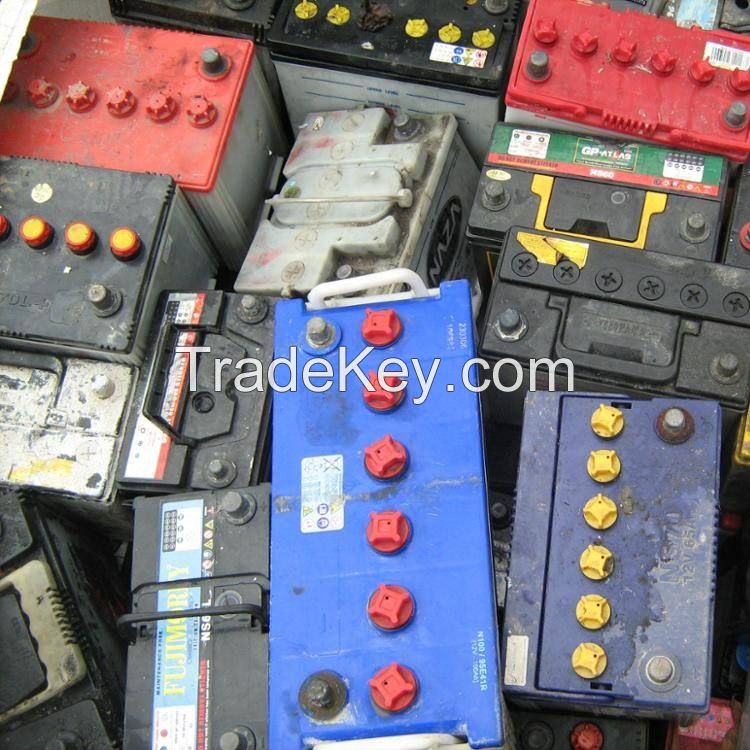 Lead battery scrap/used car battery scrap/Drained Lead-Acid Battery