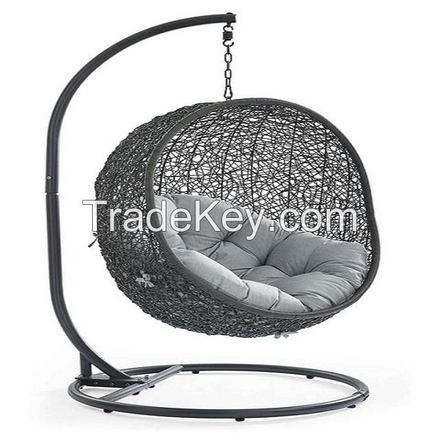 Swing Chair Large Capacity Indoor/Outdoor Leisure Cotton Rope Macrame Hanging Swing Chair Hammock Swing Hanging Chair