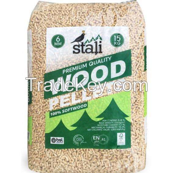 Factory Outlet cheap bulk biomass wood fuel pellets for BBQ Wood Pellets with High Calorific Value wood pellet 6mm 8mm