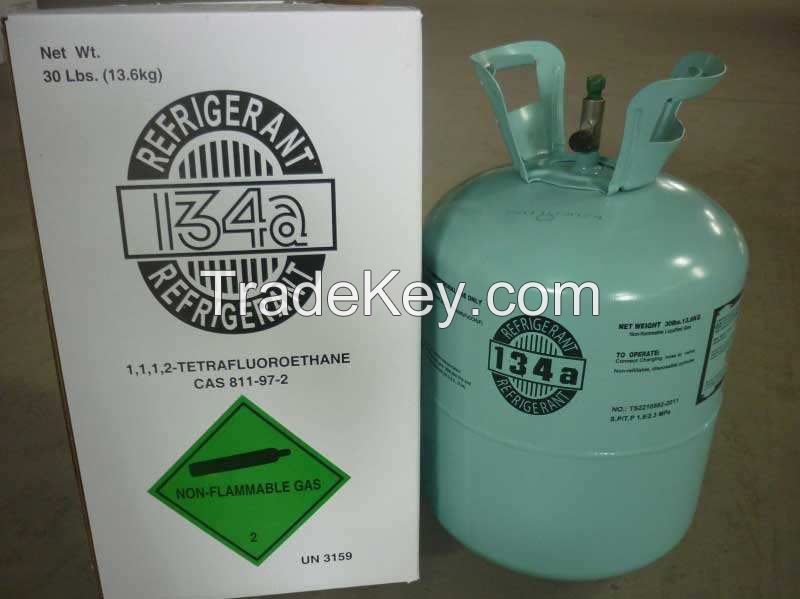 High Purity Refrigeration Gas Refrigerant Hfc-134A/R134A Price