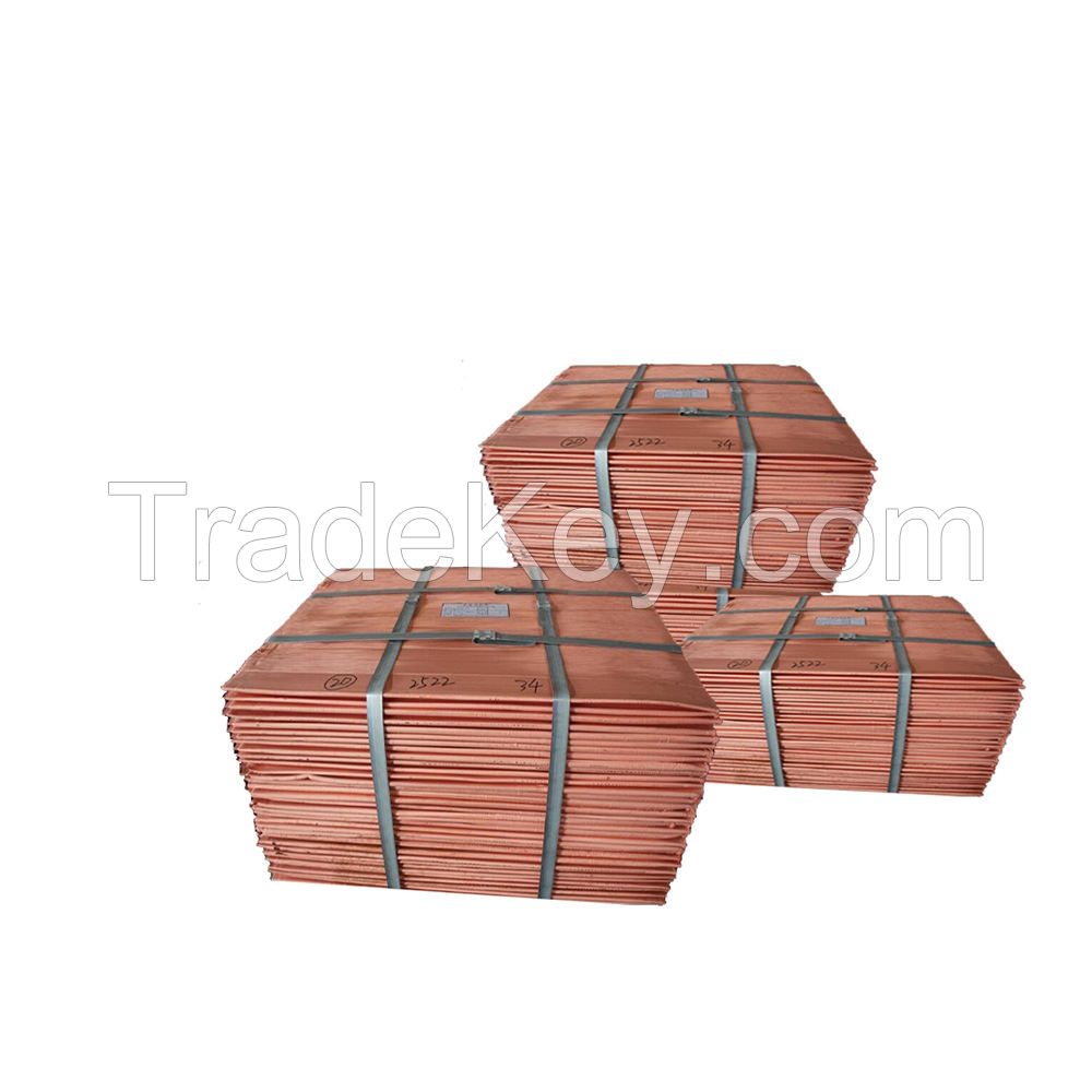 Top High Quality Electrolytic Copper Cathode 99.99/ Factory Price Cathode Copper