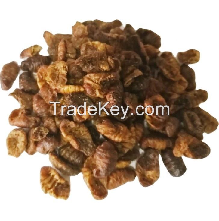 dried silkworm pupae frozen silkworm chrysalis pet food 1kg dry bag style storage gluten dried silkworm pupae