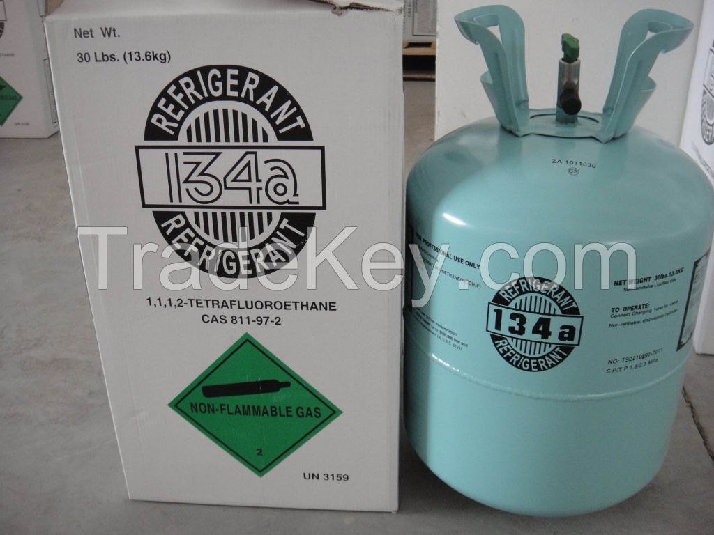 R134a Refrigerant Gas 13.6kg R410a R404a use for Refrigerator Refrigerante