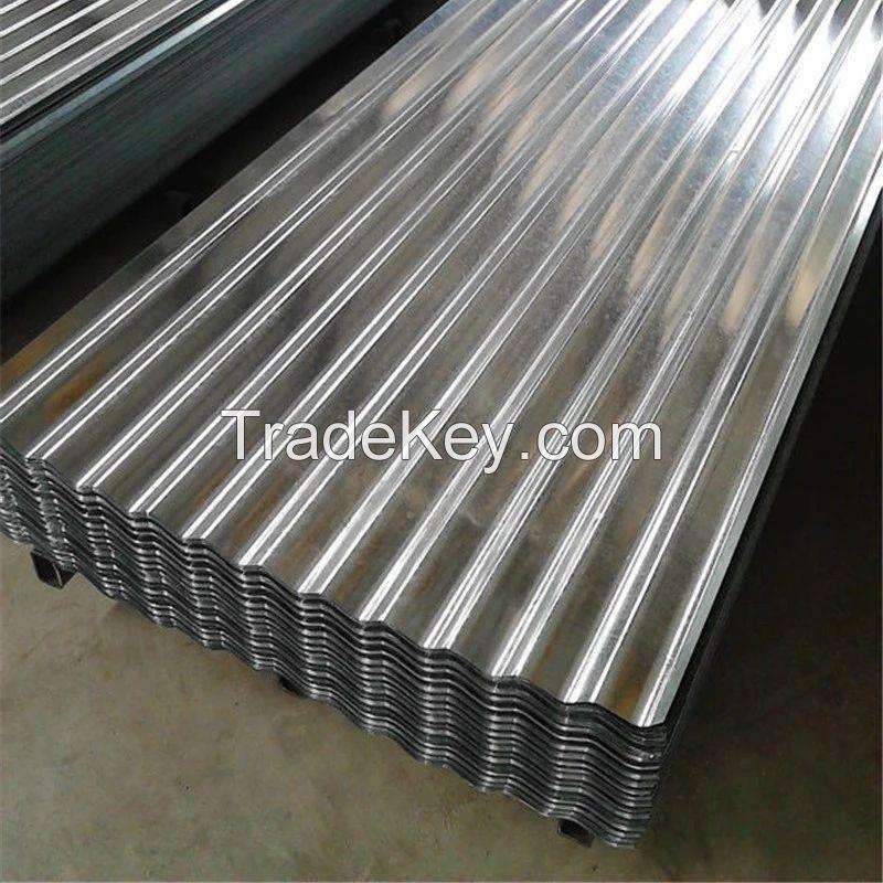 0.12mm Prepainted galvanized PPGI corrugated steel roofing sheets for construction