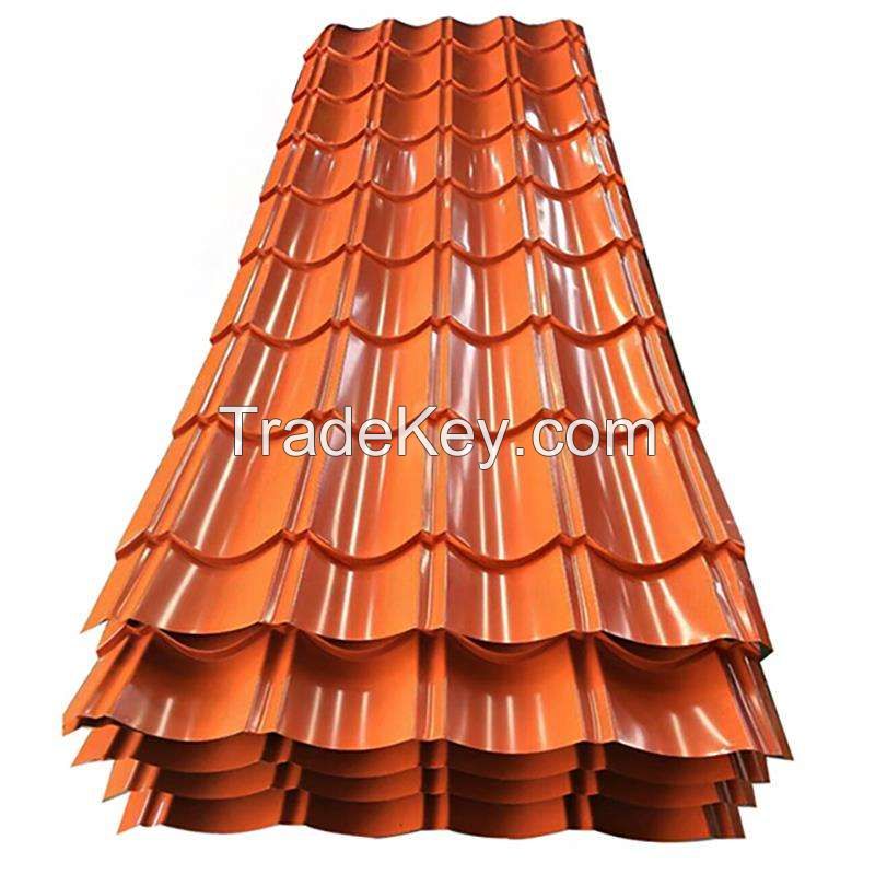 Hot Sale ppgi Galvanized Corrugated Roofing Steel Sheet With Price Zinc Coated Galvanized Roofing Plate