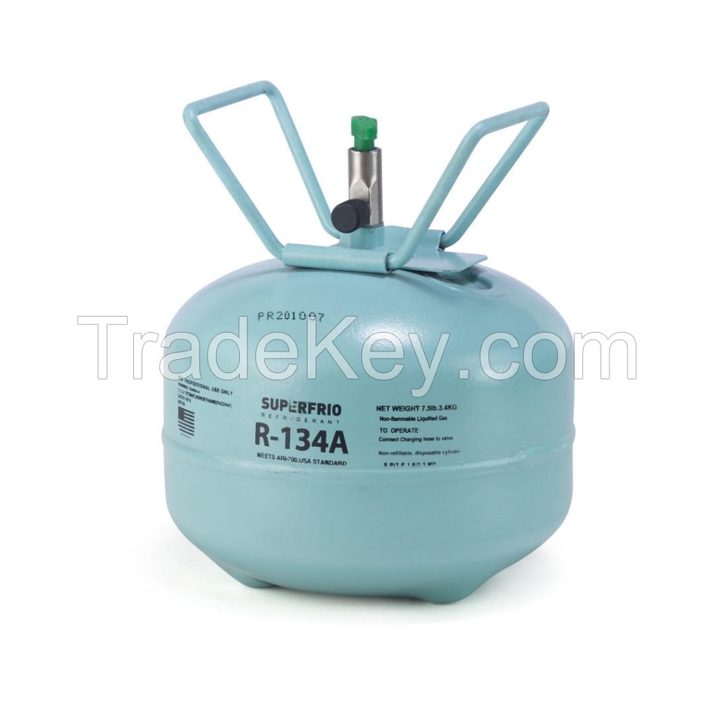 Best Price 13.6kg gas cylinder r134a refrigerant gas